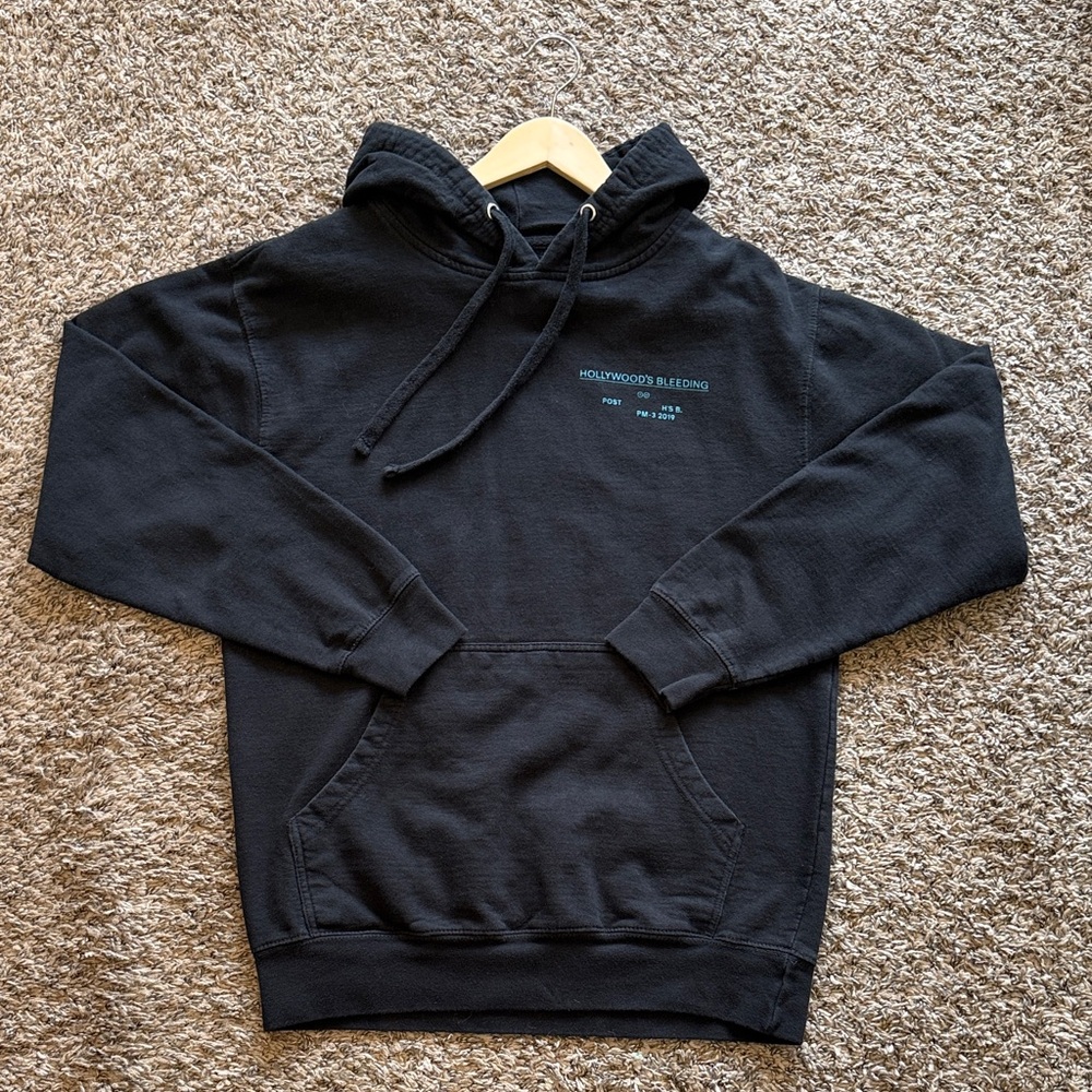 Post Malone Hollywood’s Bleeding Black Hoodie